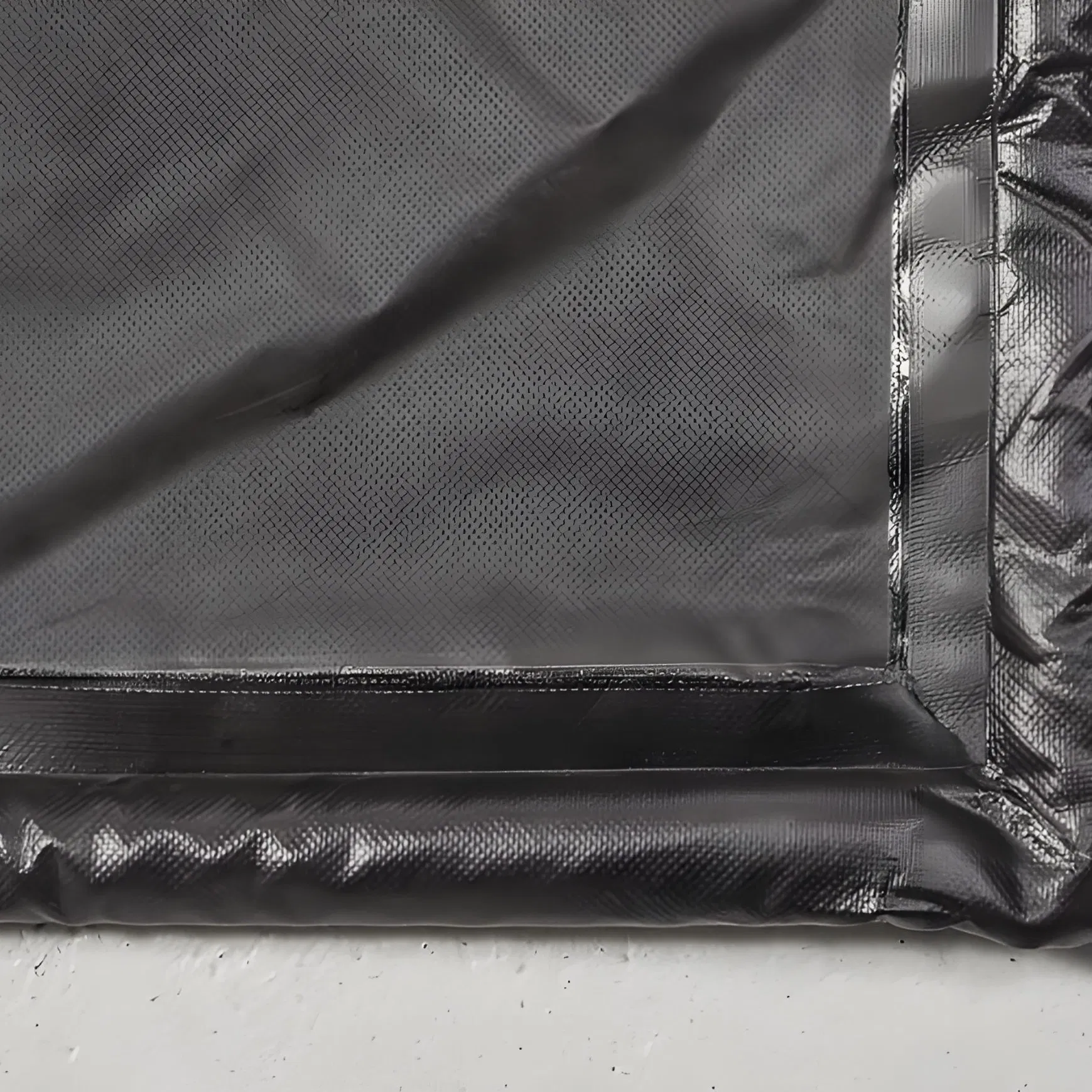 Alfombrilla de lavado de coches de PVC resistente con bermas plegables para proteger el suelo del garaje, fácil de almacenar y para el mantenimiento del vehículo