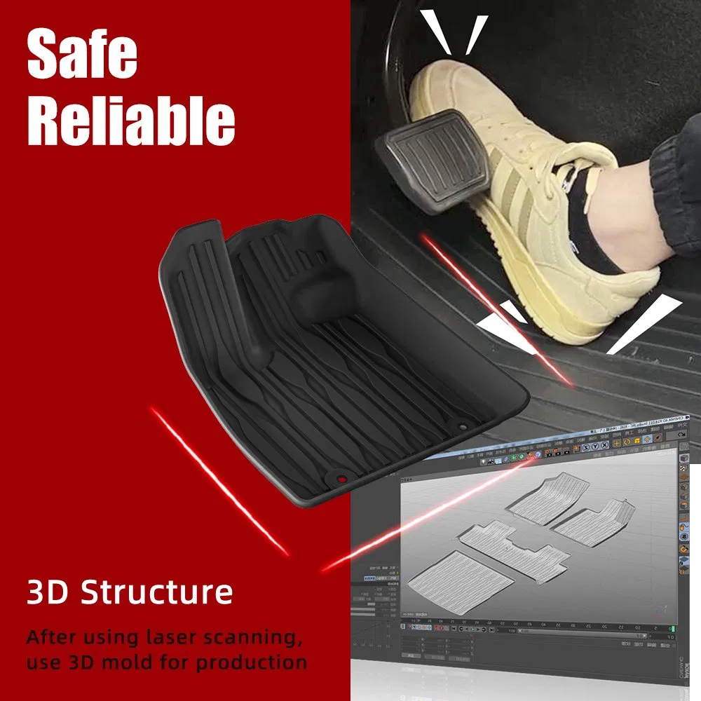 Venta Caliente Alfombrilla de Coche Impermeable Antideslizante 3D Alfombrilla de Piso de TPE para Byd Sea Lion 05 EV 2025