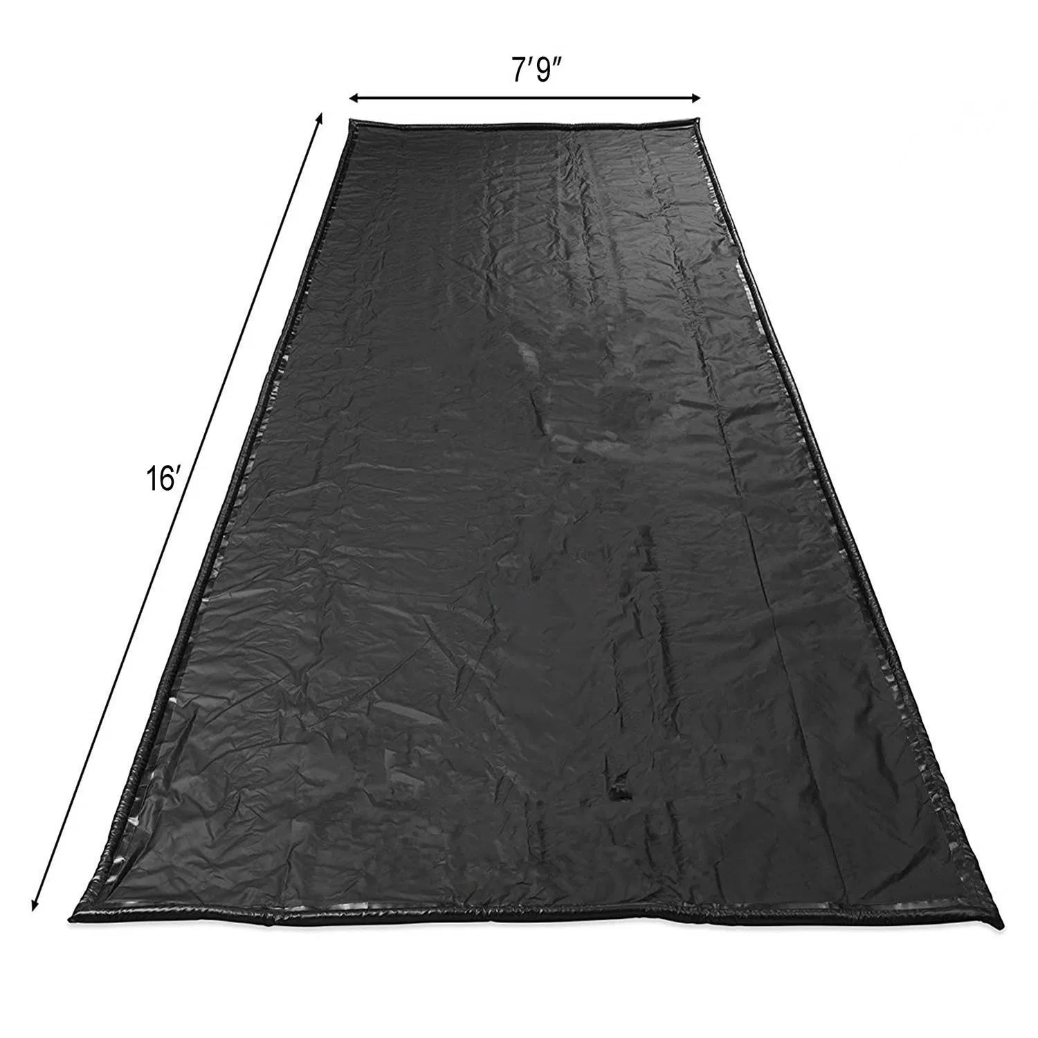 Mats de Tarpaulin Impermeables de Alta Resistencia 6m*3m/18m*4m Uso de Bolsa de Contención de Agua para Lavado de Autos, Camiones y Vehículos