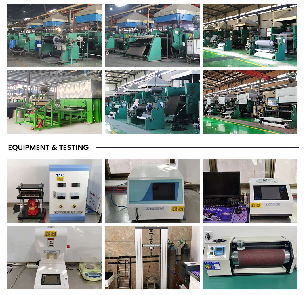 Línea de producción de fábrica de goma