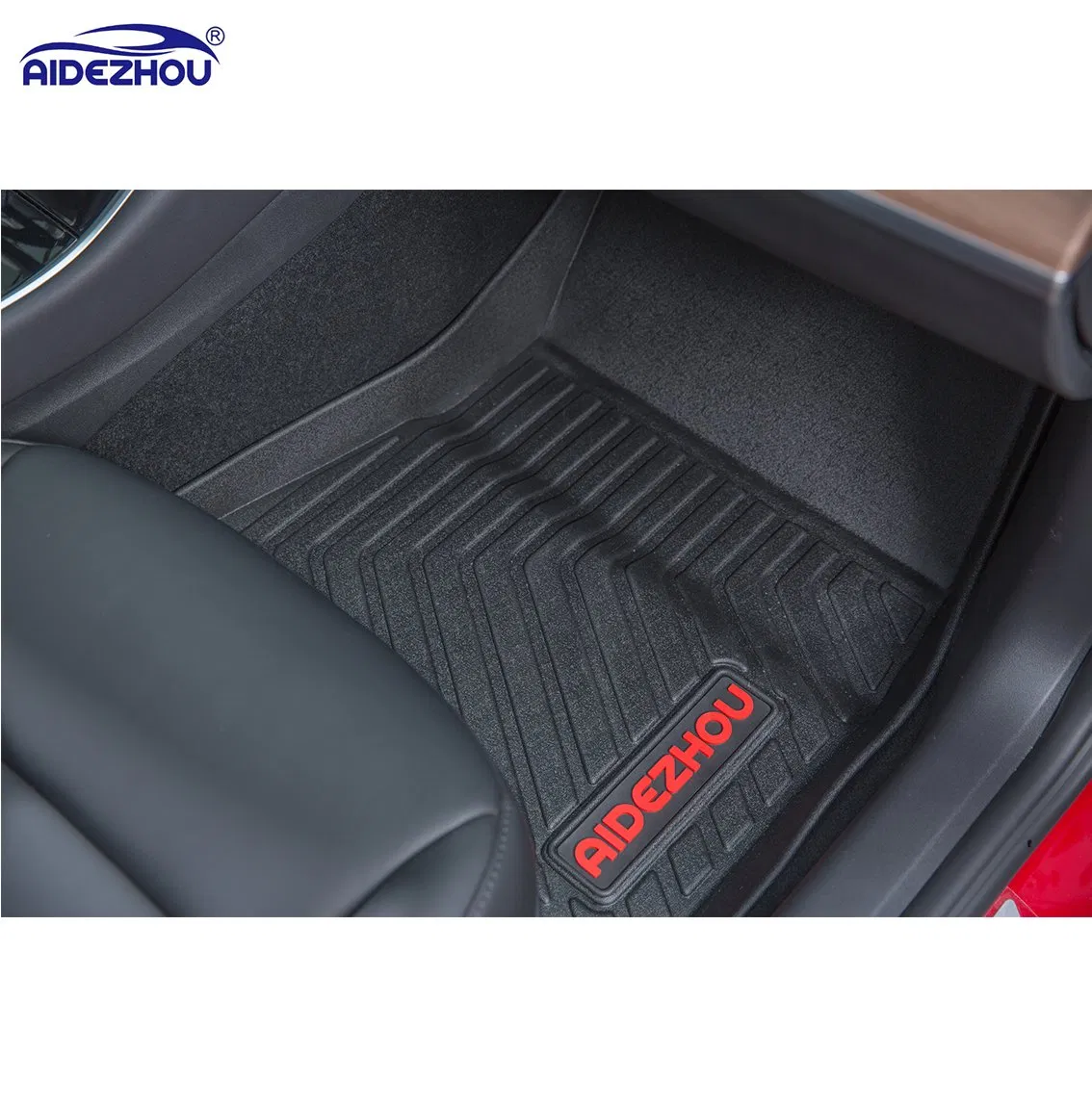 Nuevos fabricantes de llegada promueven la adaptación para alfombrillas de piso de coche TPV para Jeep Wrangler