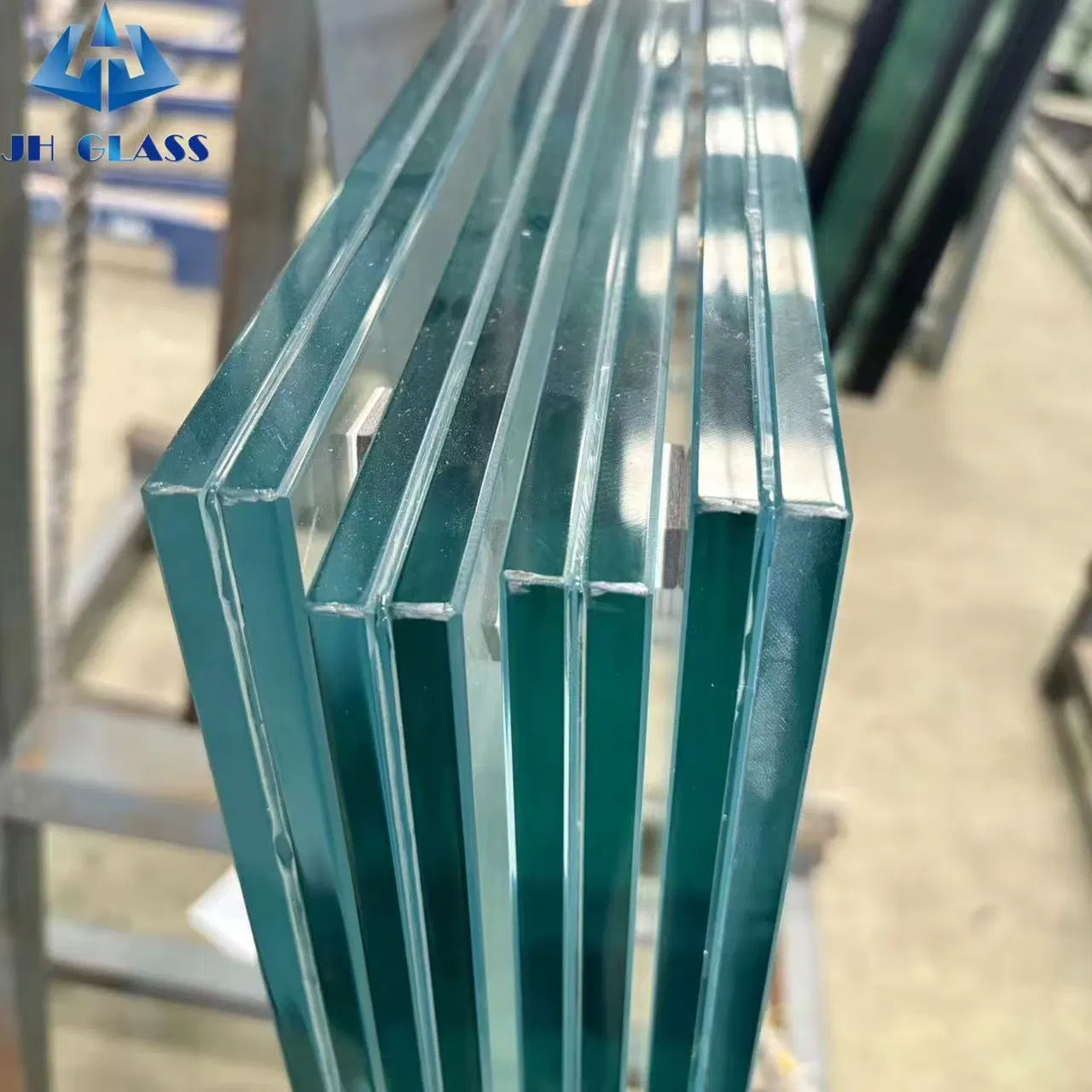 15mm+15mm, Ultra Clear/Sgp/High Security/Facade Walls/Decoration/Bridge/Window/Office Partition/Building Tempered Laminated Glass for Door, Window, Partition