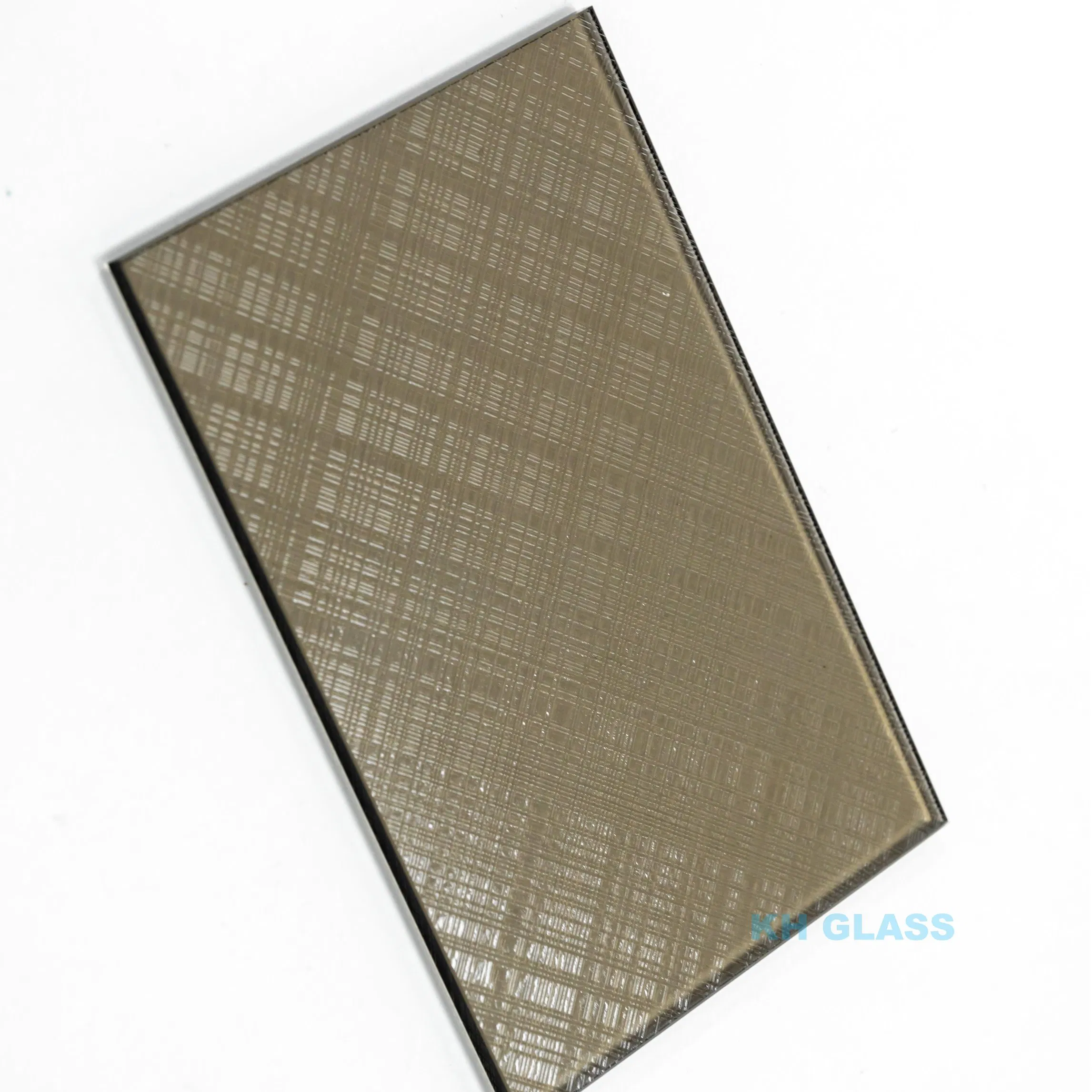 5mm Stunning Gradient Acid Etched Reflective Design Glass