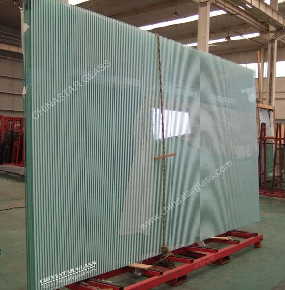 5mm Clear Curved Tempered Glass for Building Glass