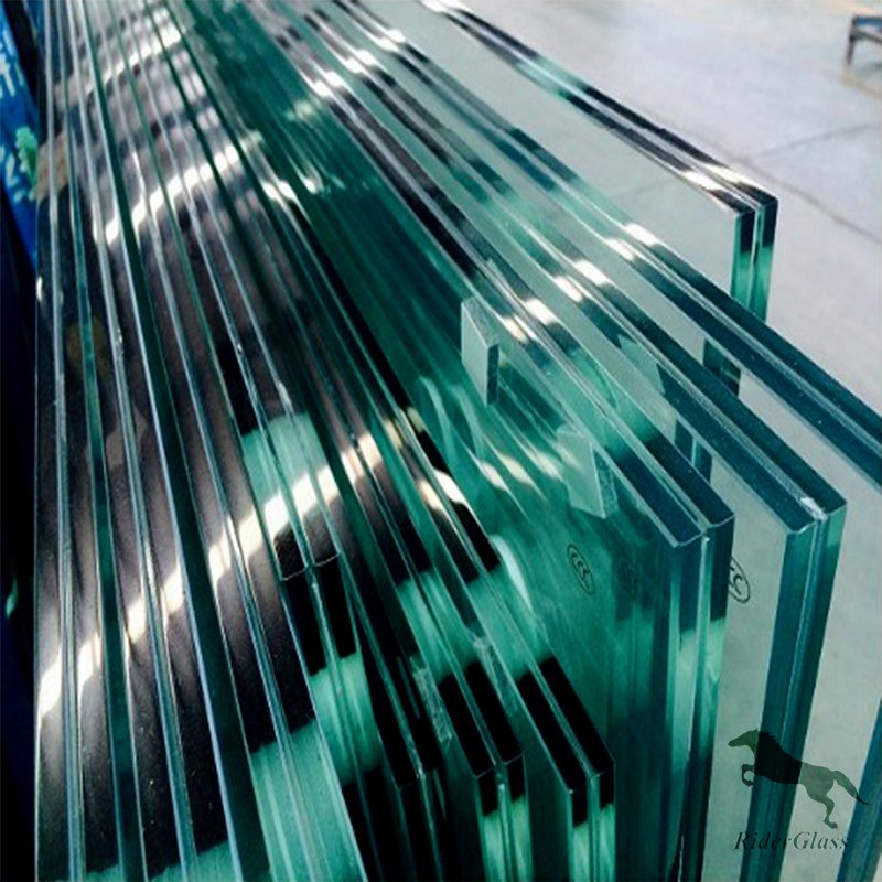 3/5/6/8/10/12mm Clear Flat Curved Tempered Toughened Glass Panel Price