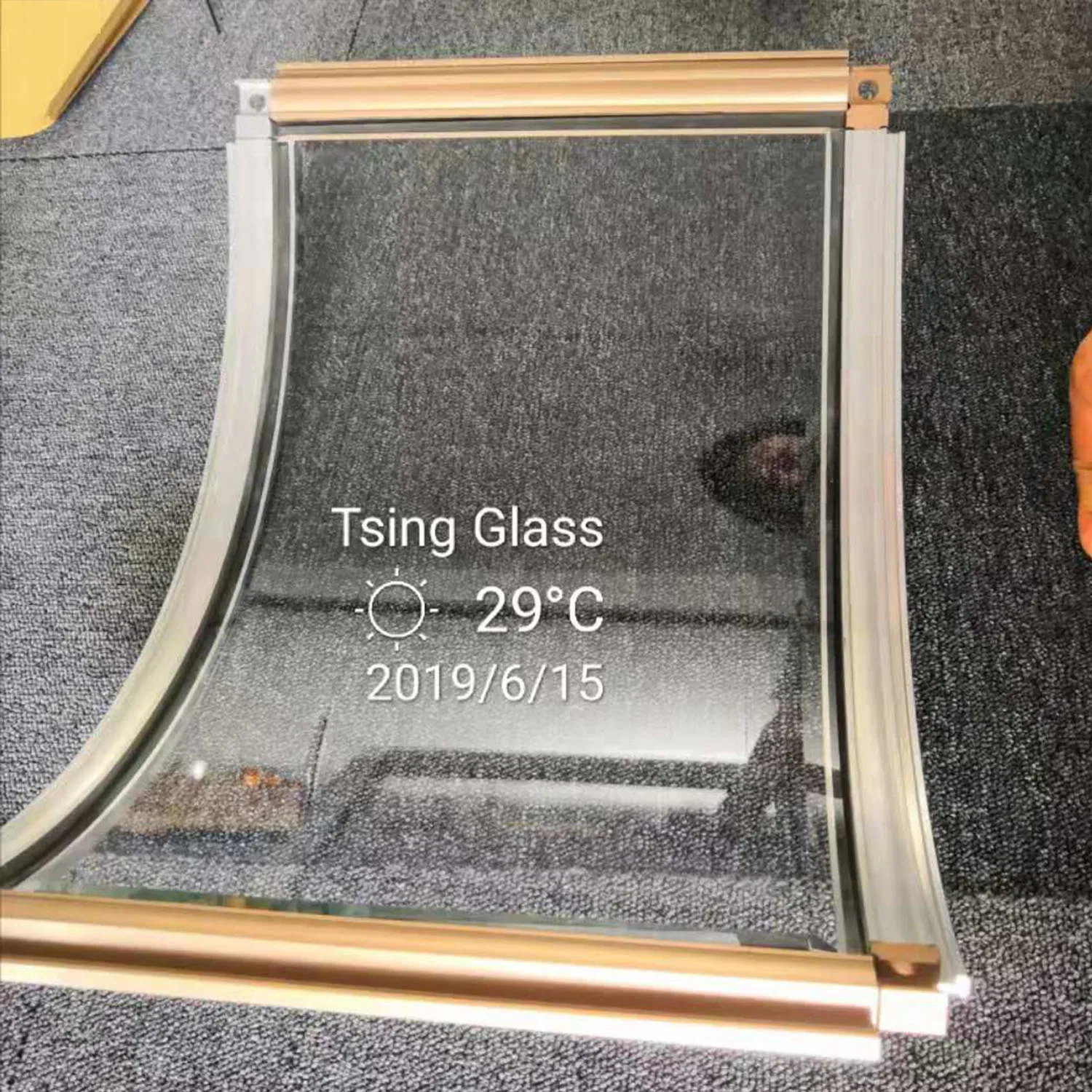 3-19mm Clear/Tinted/Tempered/Toughened/Curved/Hot Bending/Insulate/3+3mm Laminated Glass Price for Showcase/Balustrade/Fencing/Handrail/Shower Door/Coffin