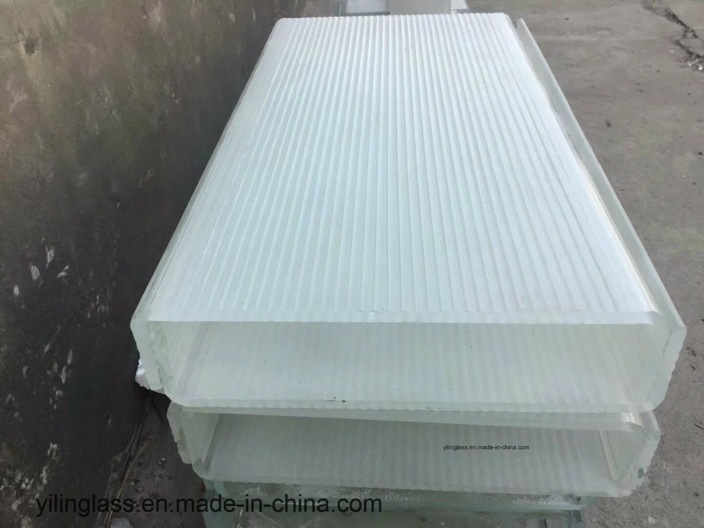 Tempered Sandblasting U Channel Glass