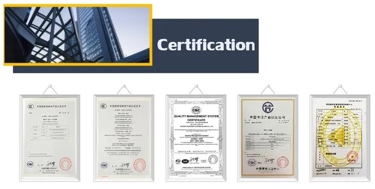 Certificates