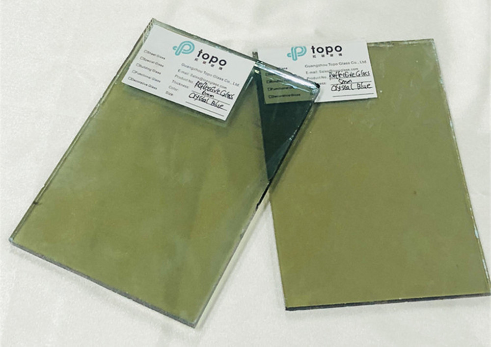 12mm Super Self-Cleaning and Water Repellency Blue Reflective Glass (R-MB)