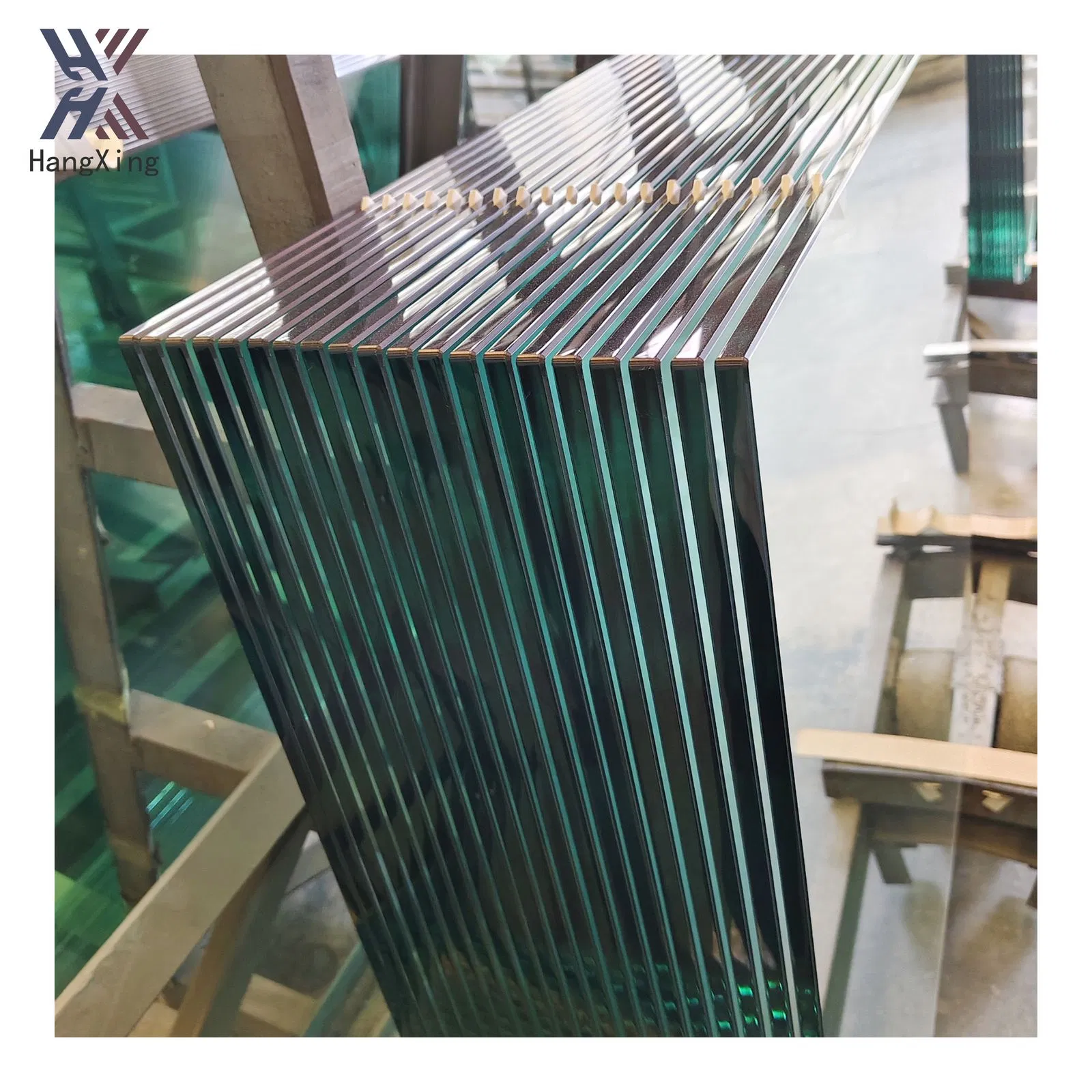 Self-Cleaning Tempered Glass with Nano-Coating, Hydrophilic, 10mm Thick for Facades