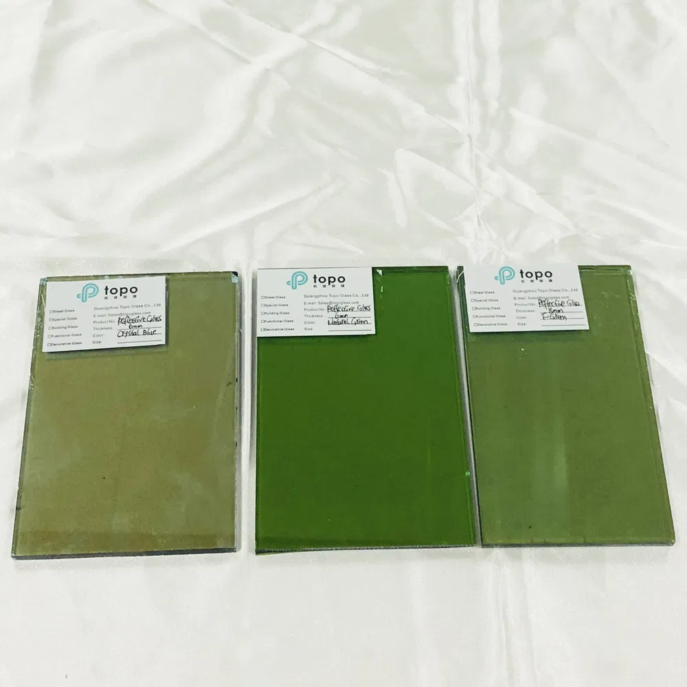 6mm Super Self-Cleaning and Water Resitance Green Reflective Glass (R-Dg)