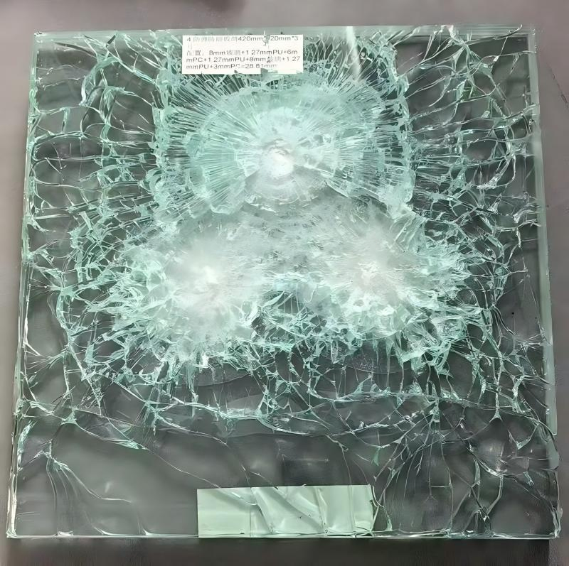 Multi Layers Bullet Proof Laminated Glass