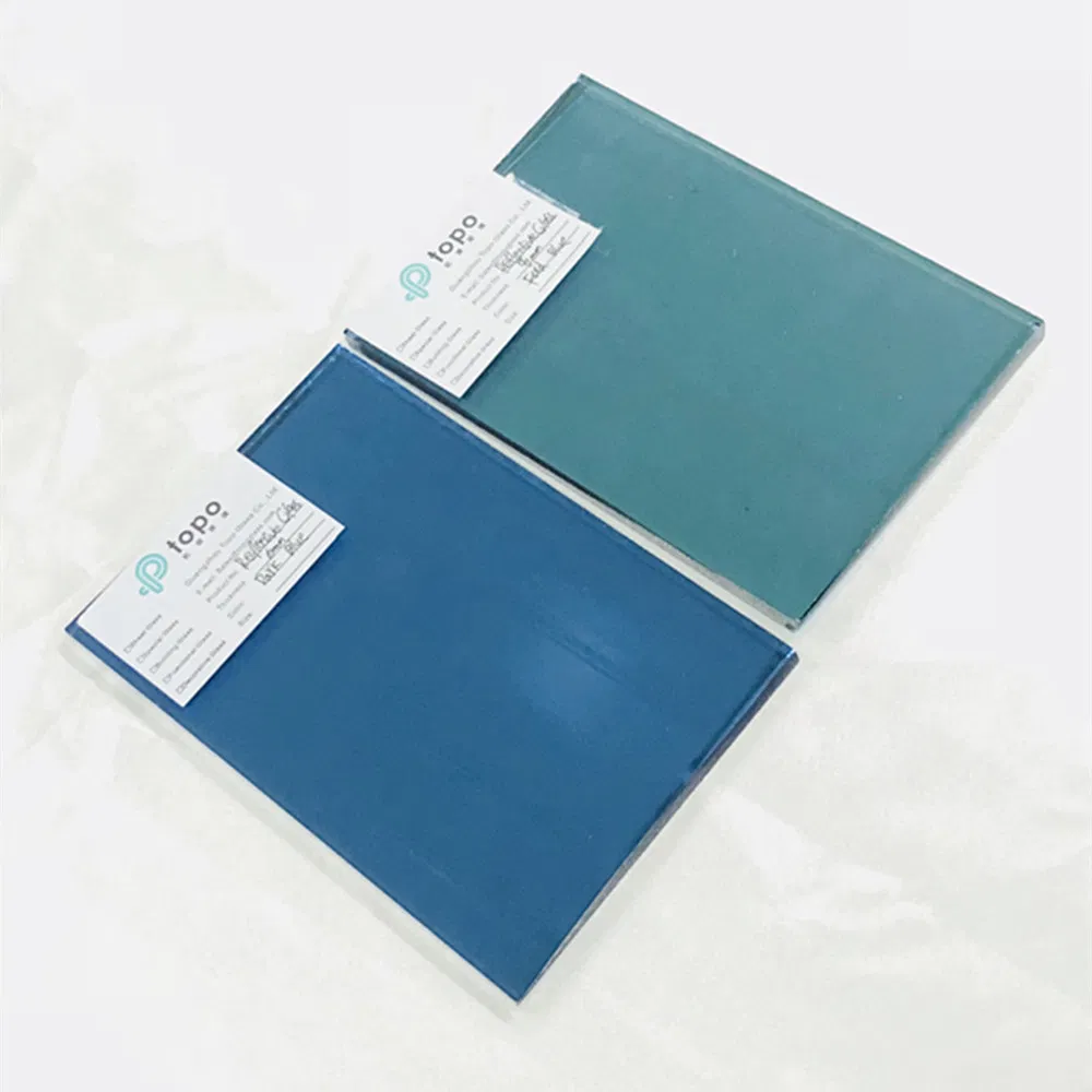 4mm 5mm 6mm 8mm 10mm 12mm Super Self-Cleaning Ford Blue Reflective Glass (R-MB)