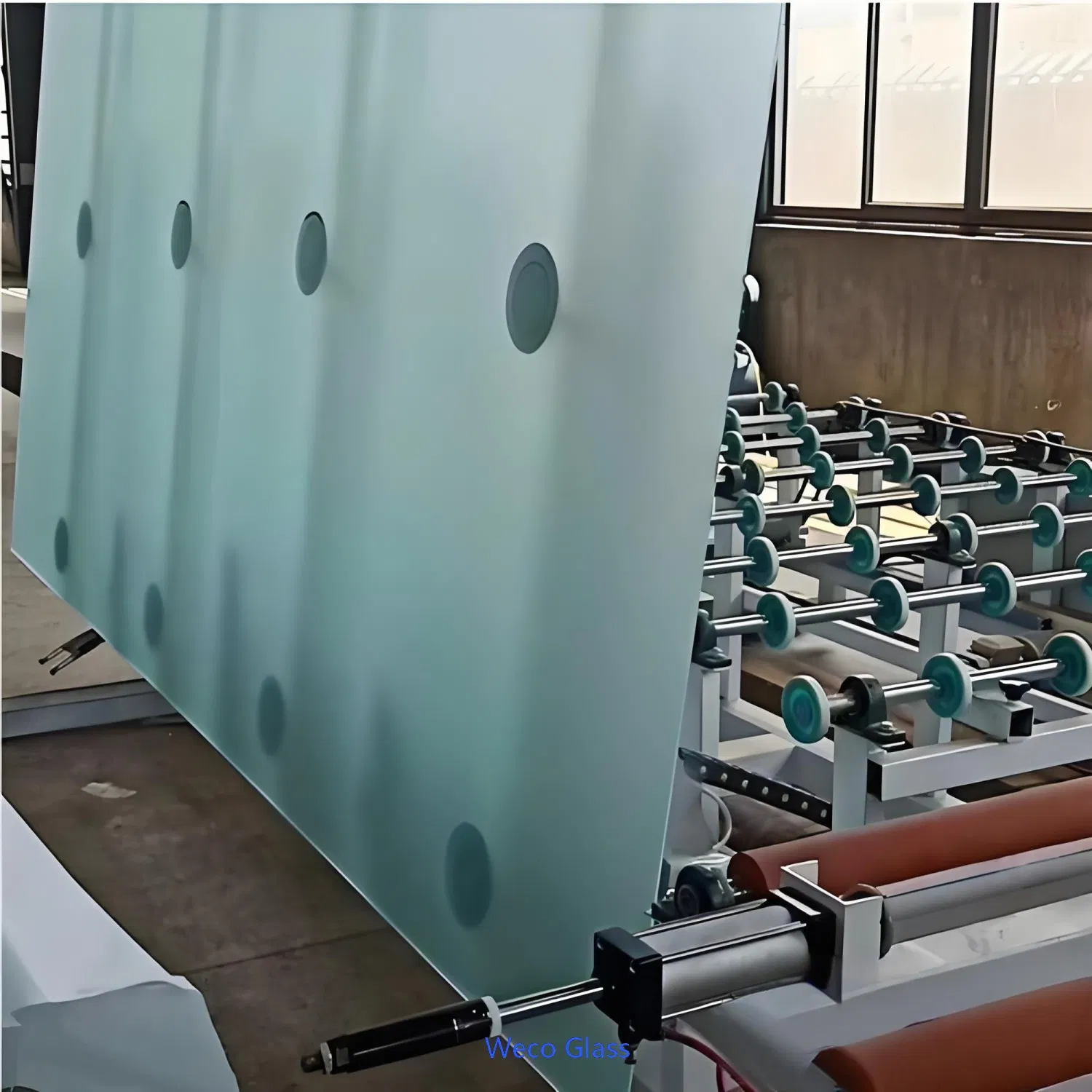 3-19mm CE Certified Clear Frosted Translucence Acid-Etched Glass for European Market