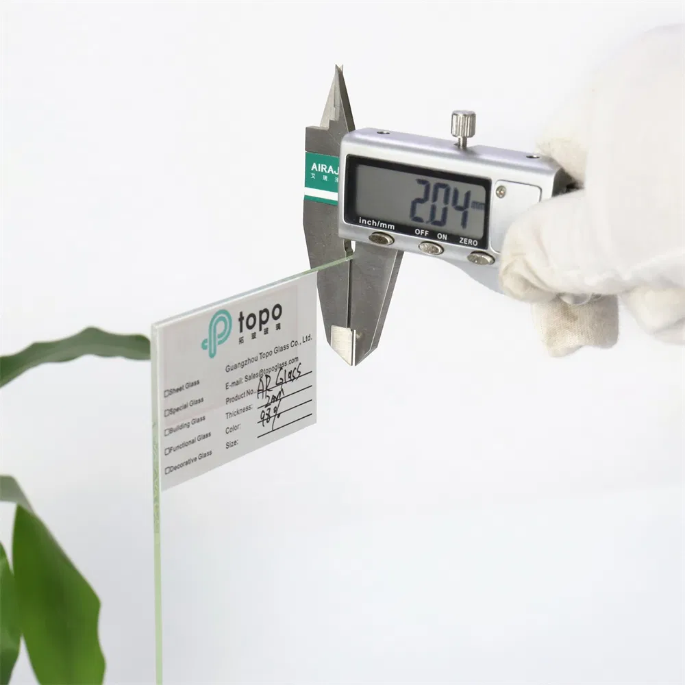 3mm - 19mm Low Iron Anti Reflective Glass with Ar Coating (AR-TP)