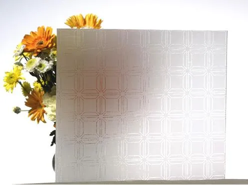 Acid Etched Glass Detail 3