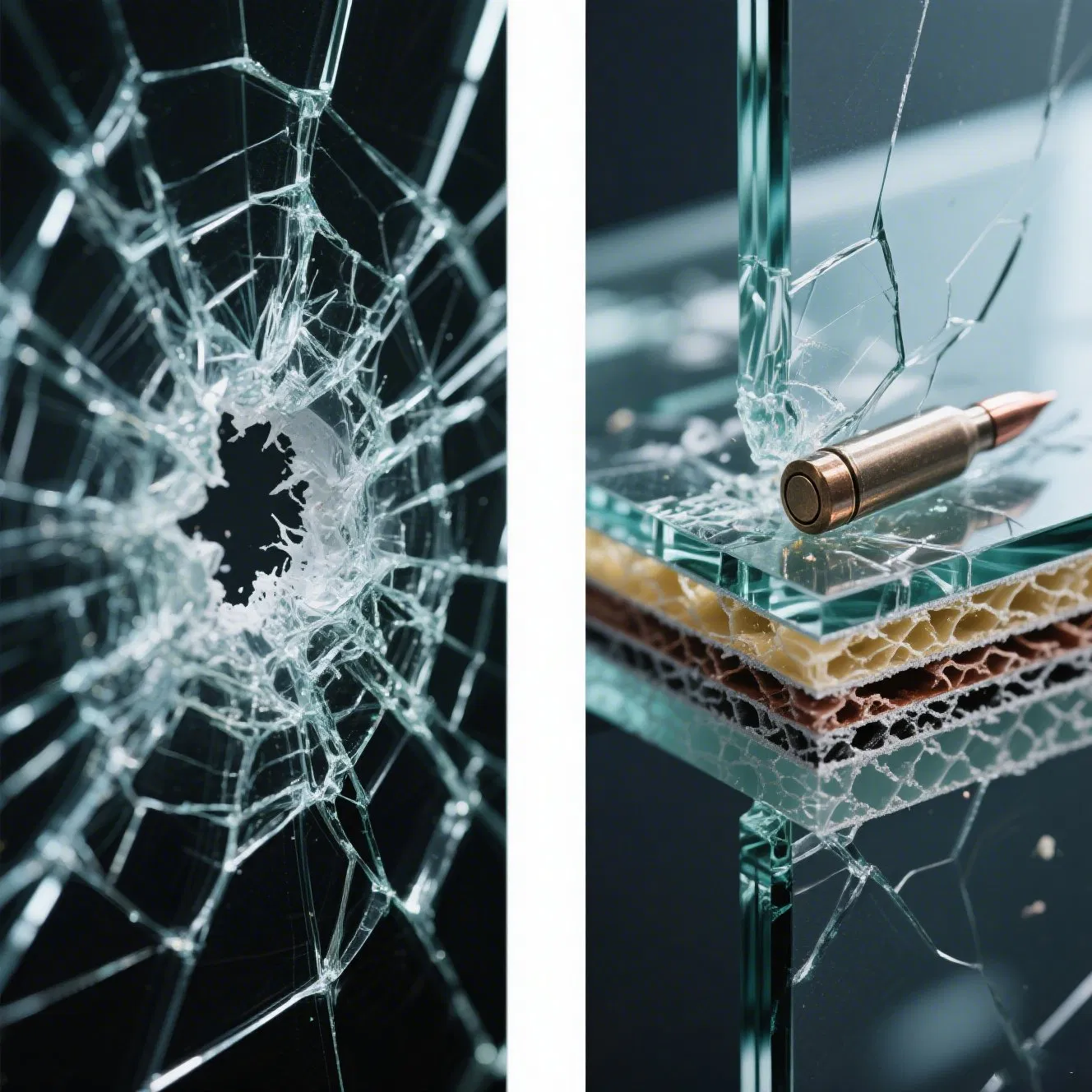 Top Quality Armored Glass Safety Laminated Bulletproof Glass