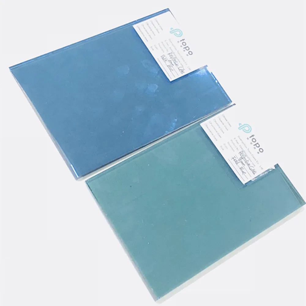 4mm 5mm 6mm 8mm 10mm 12mm Super Self-Cleaning Ford Blue Reflective Glass (R-MB)