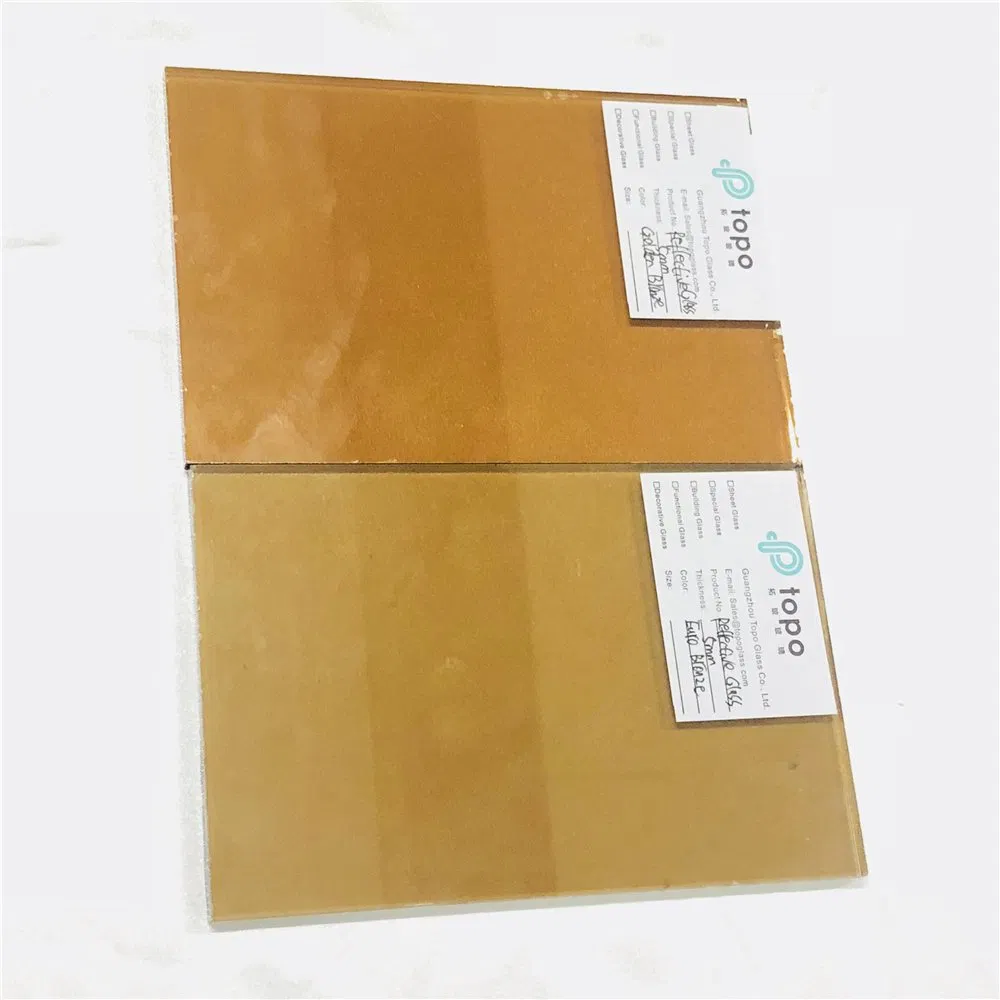 10mm Super Self-Cleaning and Water Repellency Bronze Reflective Glass (R-B)