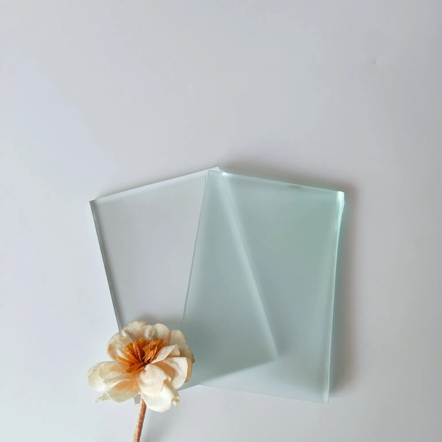 Ultra Clear/Extra Clear Frost Satin Decorative Acid Etched Obscure Window Patterned Glass