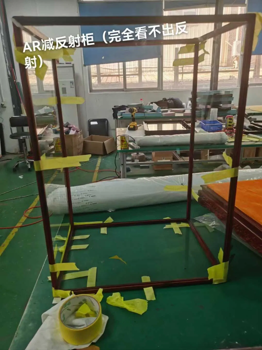 5mm 6mm 8mm Ultra Clear Anti Reflective Glass for Museum Display Cabinet