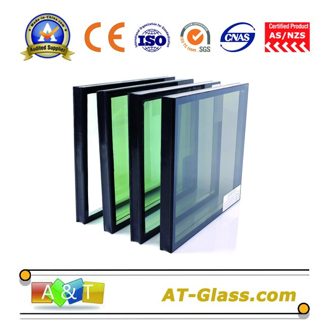 Low-E Tempered Insulated Glass Used for Curtain Wall/Building/Window