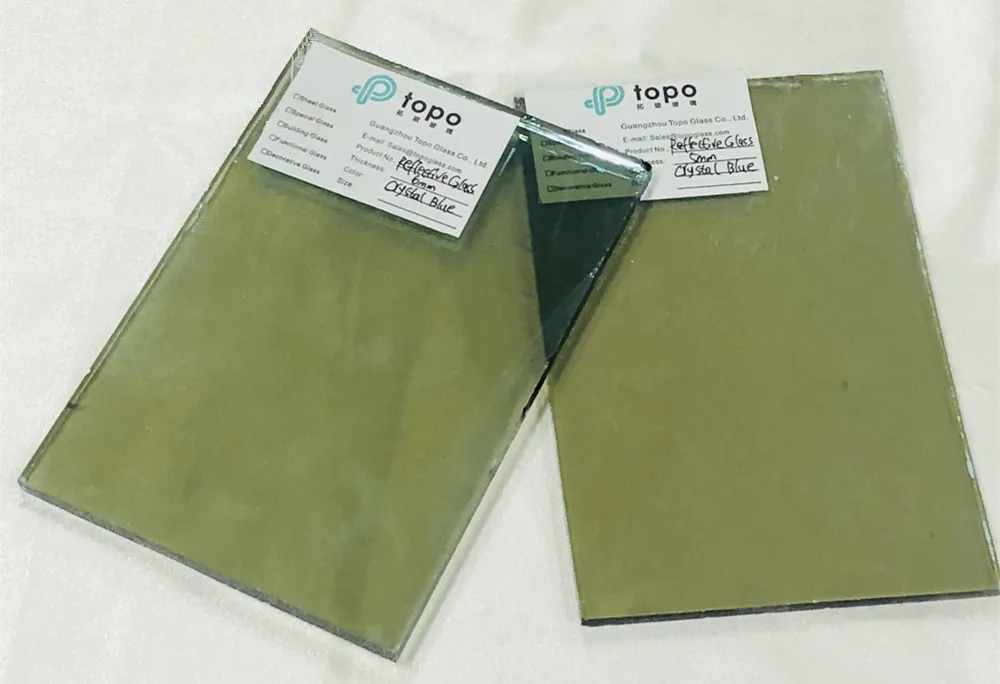 Blue Reflective Glass Building