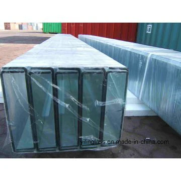 Tinted Blue Color Channel U Glass