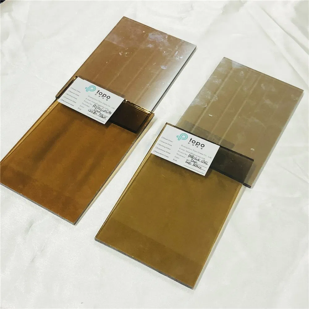 10mm Super Self-Cleaning and Water Repellency Bronze Reflective Glass (R-B)