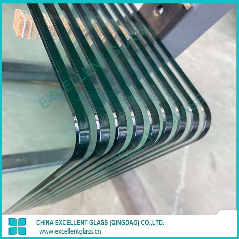 Railing Glass/Pool Fencing/Balustrade/Curved/Heart Soaked/Shaped/Sgp/Laminated//Tempered/Toughened/Customized/Oversized/Fast Delivery Factory Price