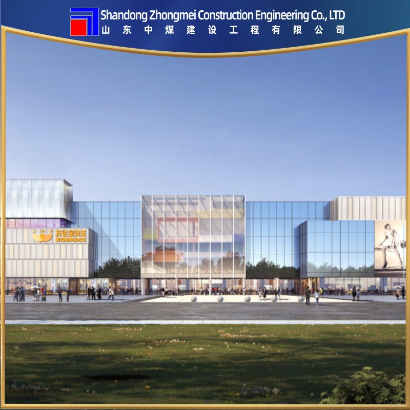 Energy Efficient Glass Curtain Wall with Smart Tinting and Solar Control Features