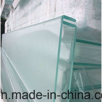 Toughened Frosted U Channel Glass for High Grade Building Decoration