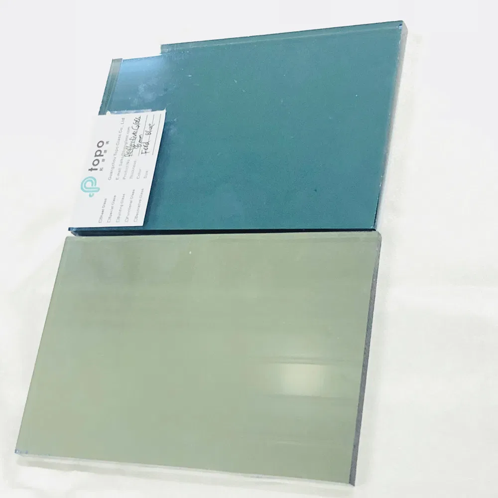 12mm Super Self-Cleaning and Water Repellency Blue Reflective Glass (R-MB)