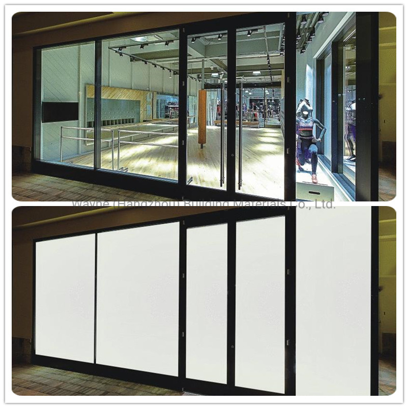 Pdlc Switchable Smart Insulated Dimming Elechromic Glass for Window Door
