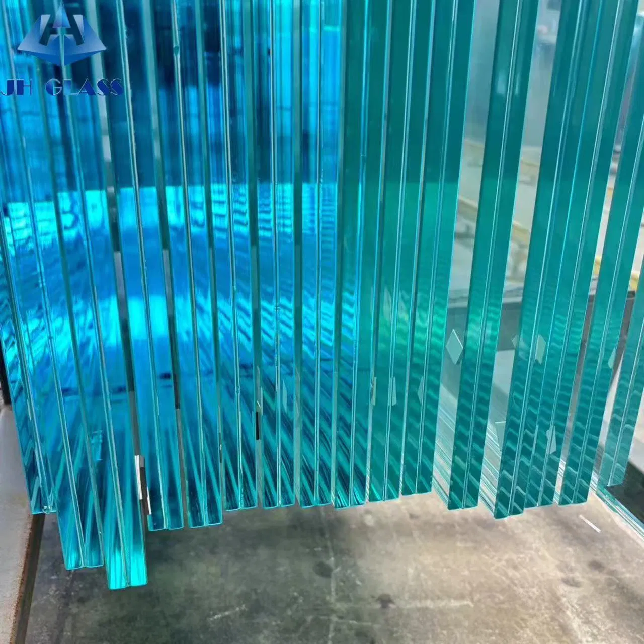 10.89/12.89/16.89mm, Sgp/Extra Clear/High Security/Unbreakable for Construction/Bridge Used/Building Tempered Laminated Glass