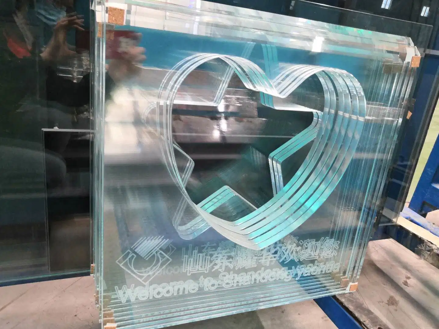 6.38-42.38mm Safety Clear Tinted Tempered Glass Manufacturer Window Door/Laminated Stair/Elevator/Raillings/Construction Building Glass with PVB/Sgp Film