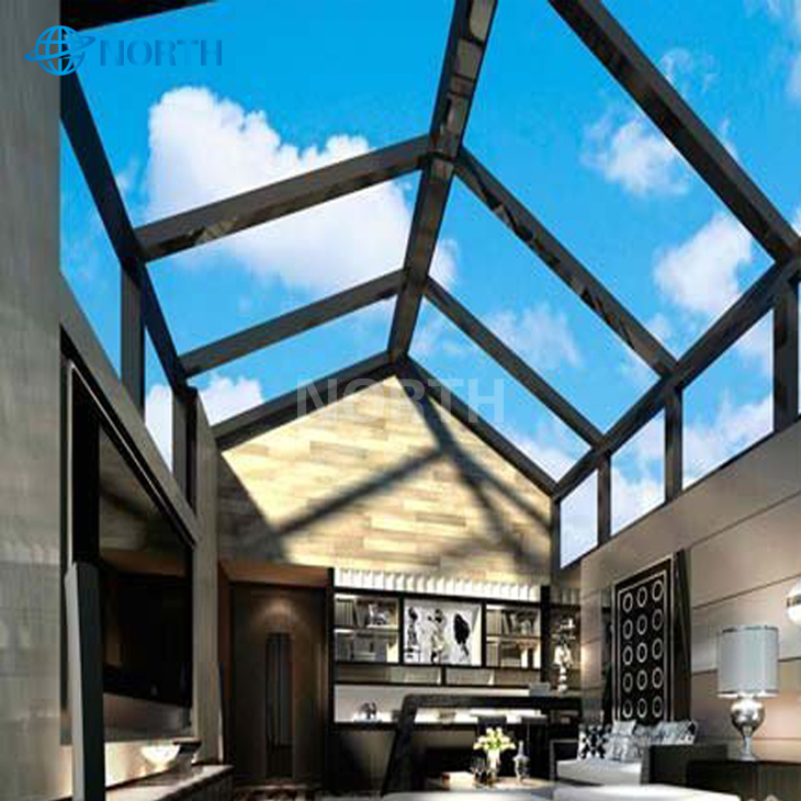 Nano Coating Self-Cleaning Toughened Skylight Glass