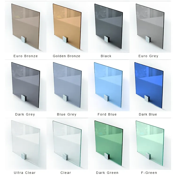 Tinted Tempered Glass Display