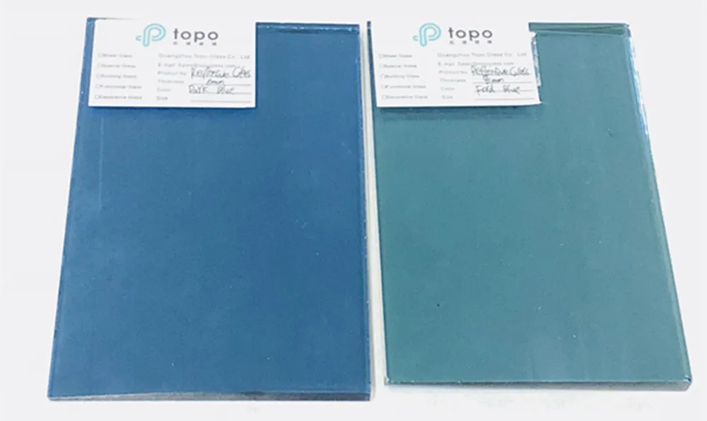 Blue Reflective Glass Building