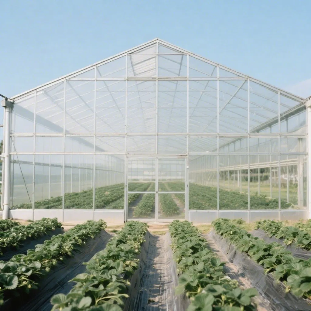 3/4/5mm/High Transmittance/Clear Float/Ultra Clear/Pattern/Greenhouse/Full Window/Building/Facade Walls/Curved/Toughened/Tempered Glass for Agricultural