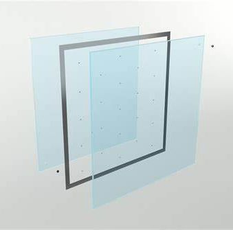 Heat Sound Insulation Resistance Frosting Energy Saving Vacuum Insulating Glass for Window Door Shower Curtain Wall Building