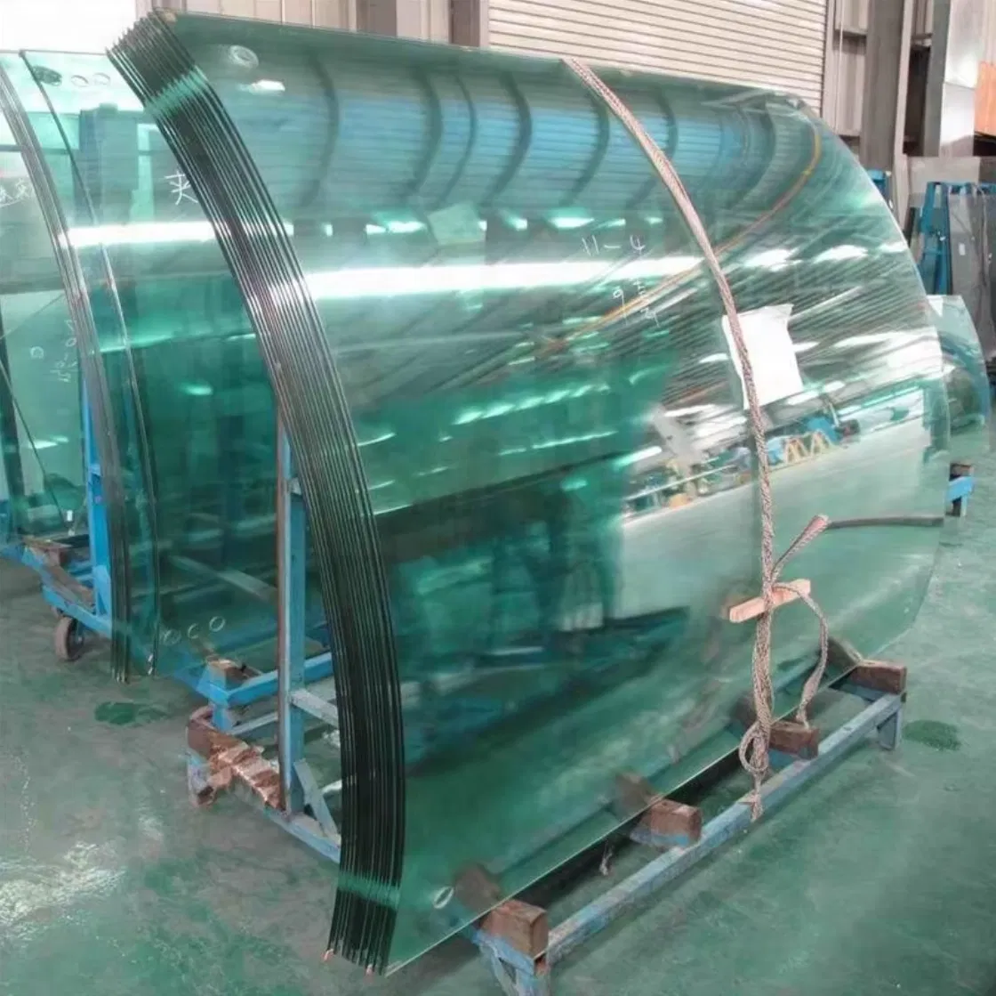 High Quality Curved Tempered Glass Building Glass