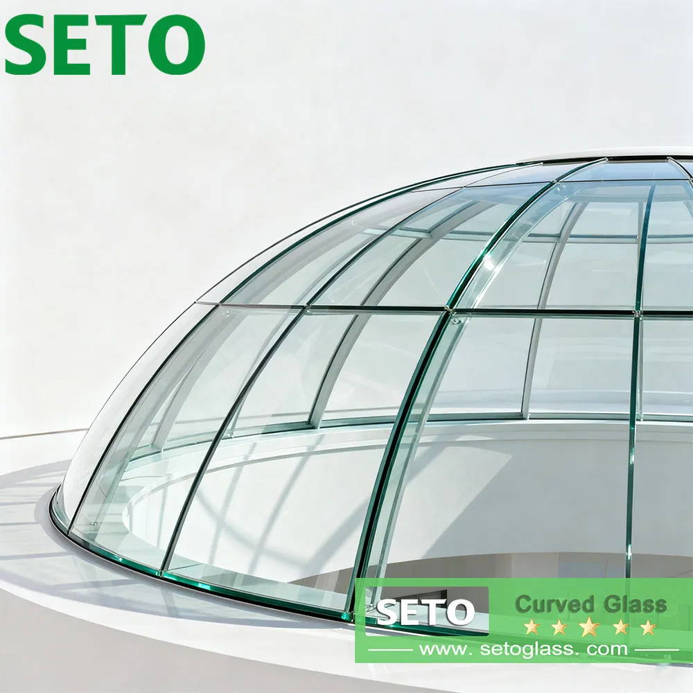 Wholesale Curved Tempered Glass Architectural Glass for Building