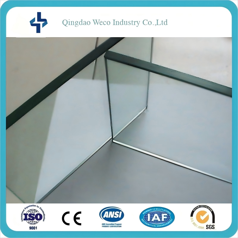 2-19mm Clear/Ultra Clear Bronze Blue Deep Processed Toughened Safety Low E Furniture Window Door Railing Balcony Laminated Polished Curved/Bend Tempered Glass