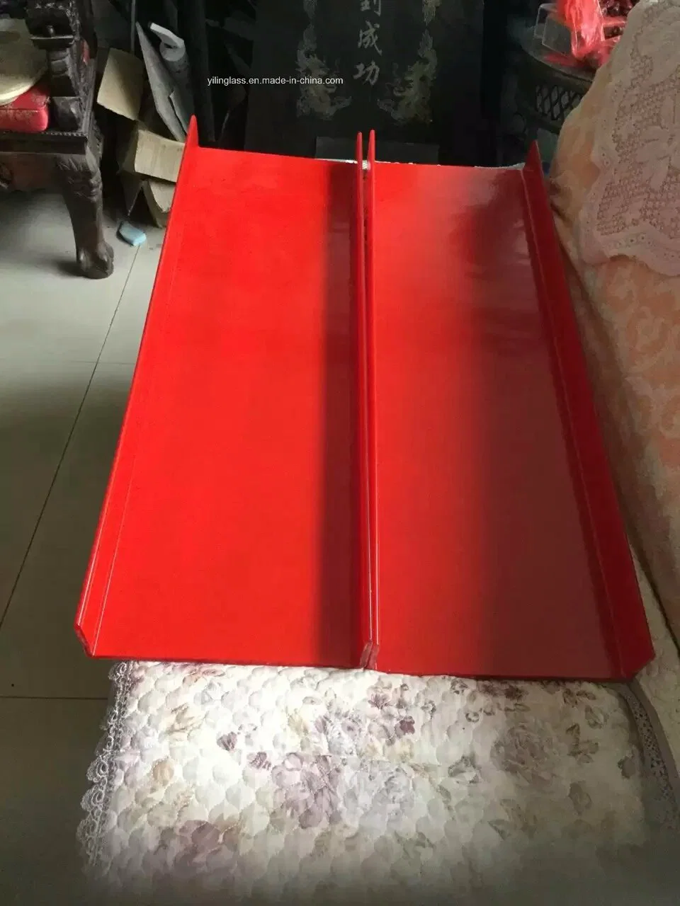 Color Enameled U Channel Glass for Building Facade Decoration