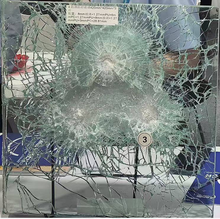 Multi Layers Bullet Proof Laminated Glass