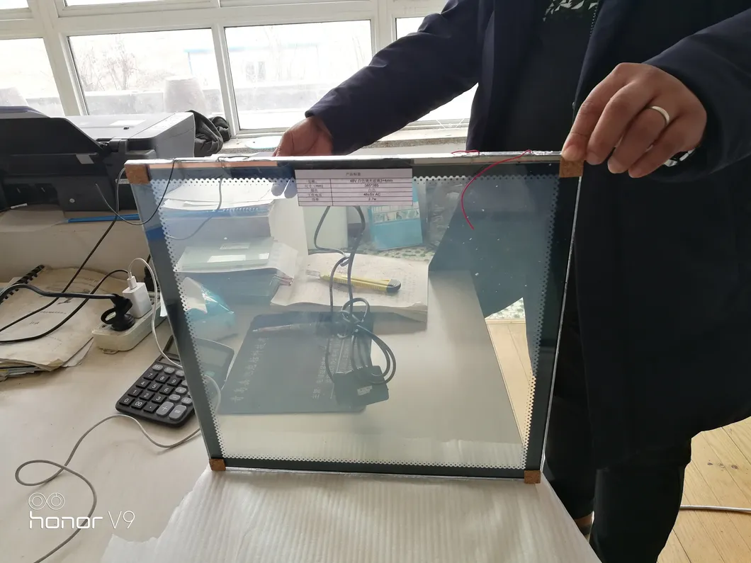 PDLC Electric Glass Detail