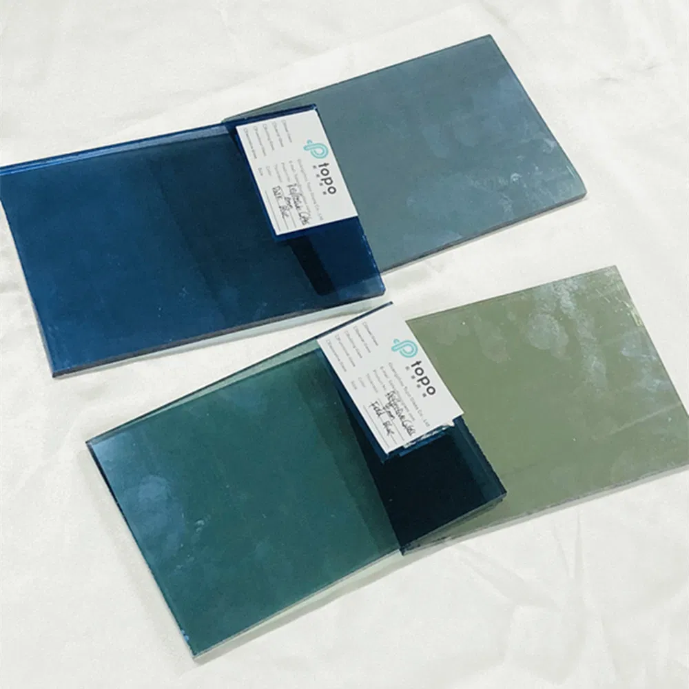 12mm Super Self-Cleaning and Water Repellency Blue Reflective Glass (R-MB)