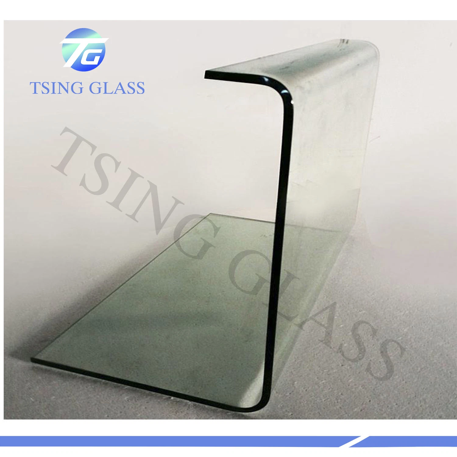 Bended Glass Clear Colored Hot Bent Curved Tempered Toughened Glass for Shower Wall Panels/Elevator/Showcase/Buildings Equipment Cover with CE Certification