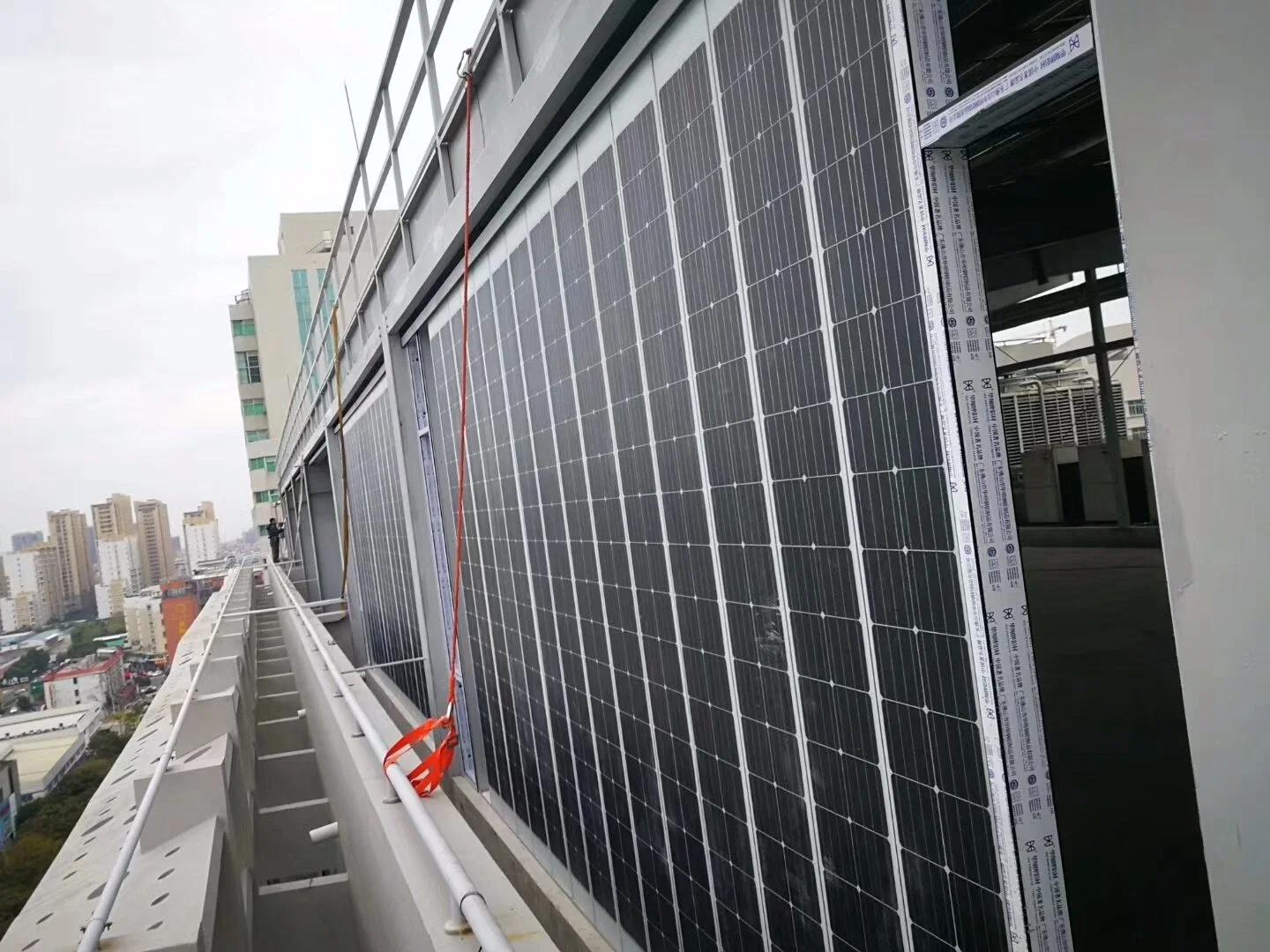 U Channel Glass Solar Module Unit